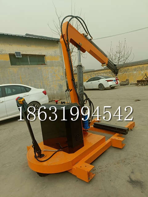 大城乡自卸车厢随车吊 自制轮式四不像起重机 四驱平板吊 5吨 贵盛